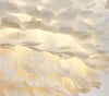 Elegant Feather LED Lampa