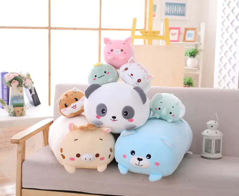 Soft Plush Animal Pillows