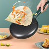 Bärbar crepe maker med icke-stick