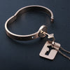 Armband och halsband med låsnyckel