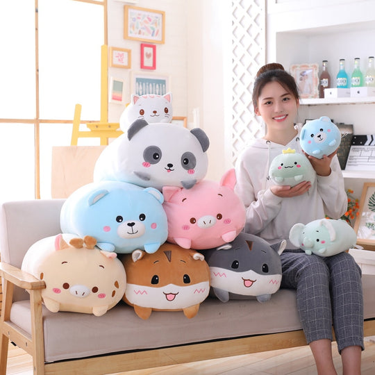 Soft Plush Animal Pillows