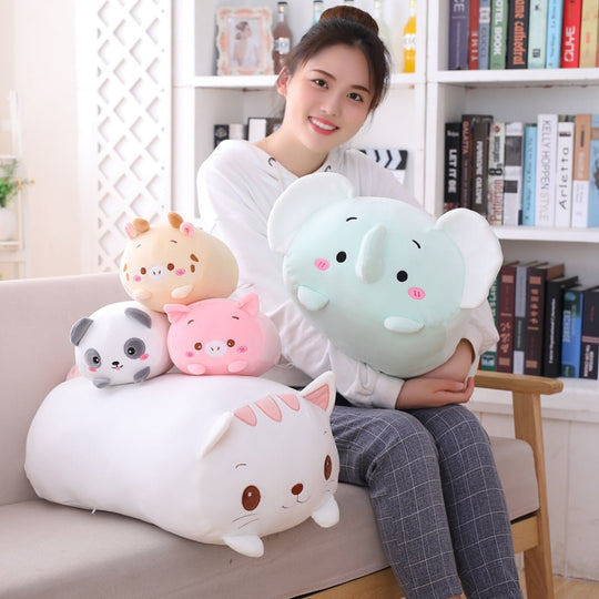 Soft Plush Animal Pillows