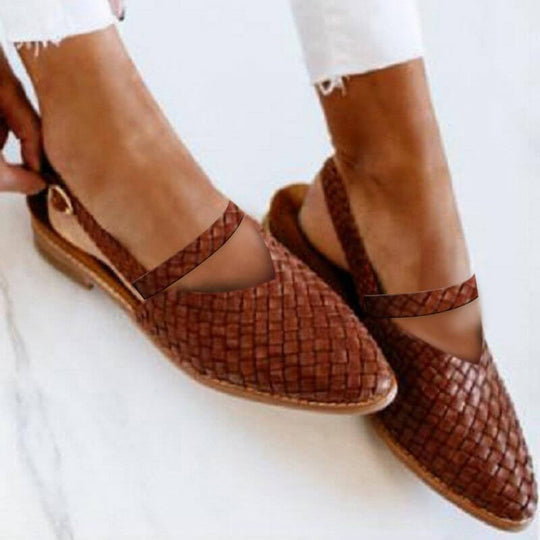 Den unika och bekväma sandalen