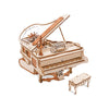Piano Träpussel Speldosa