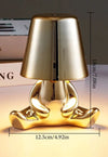 Thinker Golden Man Bordslampa