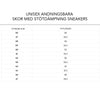Unisex andningsbara skor med stötdämpning Sneakers