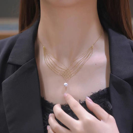 Tidlös Pärlhalsband
