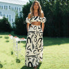 Boho-outfit för kvinnor