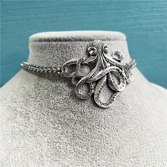 Octopus Choker halsband