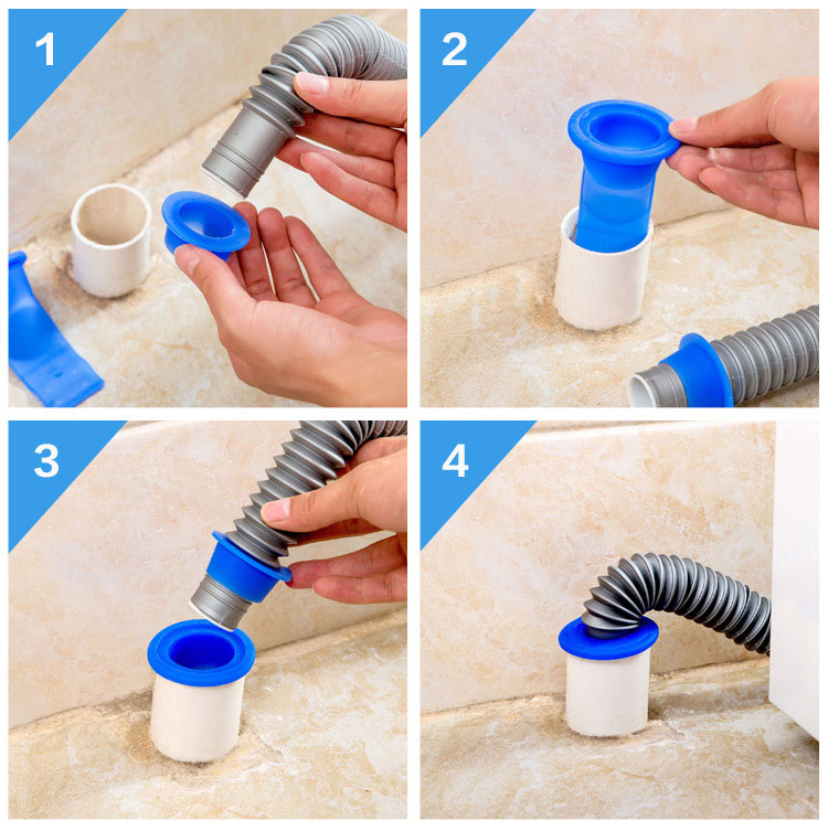 Avlopp Anti-Odor Sealer Avloppsring