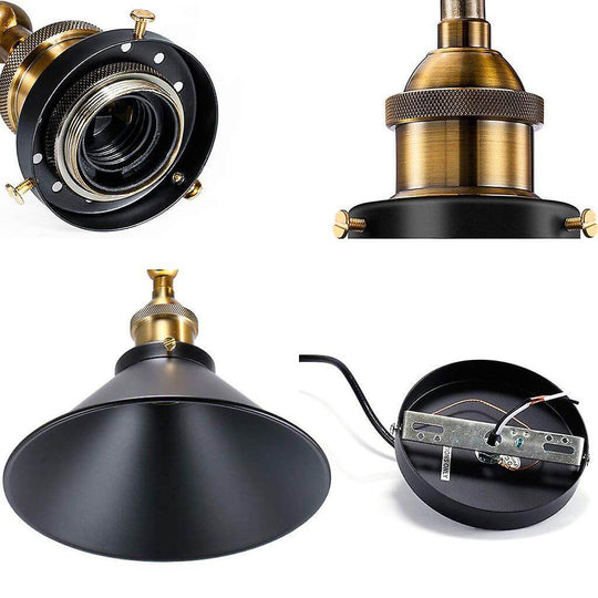 Industriell retrolampa