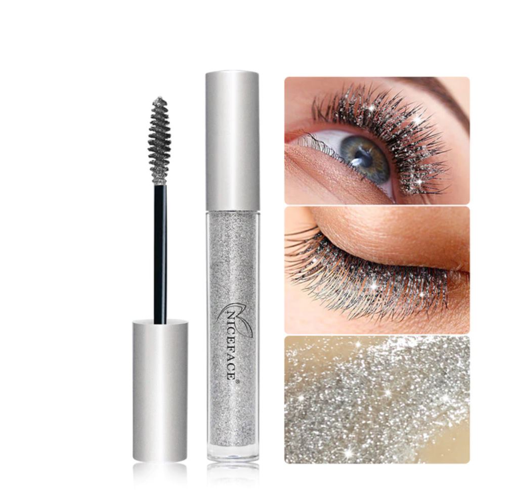 Glitter och färgad Volumizing Mascara