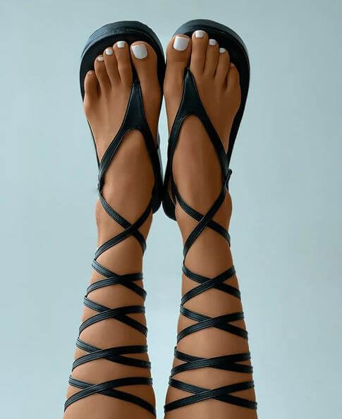 Kvinnor Gladiator sandaler