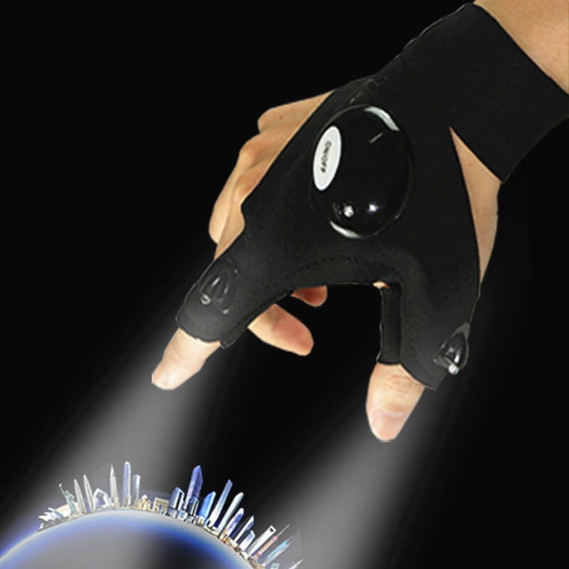 LED ficklampa Handske
