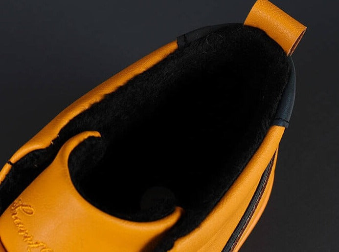 Vulkaniserad Microfiber Läder Män Skor