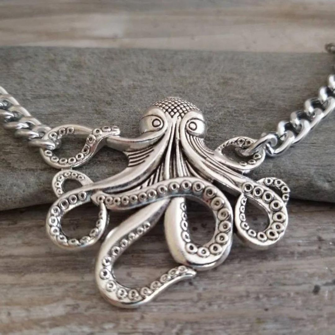 Octopus Choker halsband