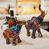 Konst elefant dekoration