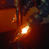 Vintage Steampunk raket lampa