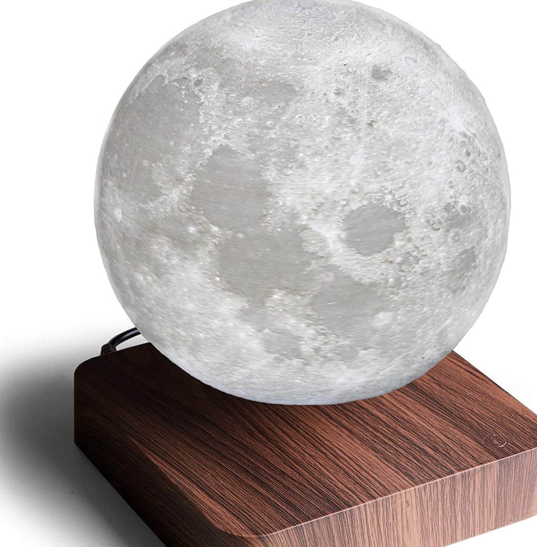 Nattlampa med flytande måne