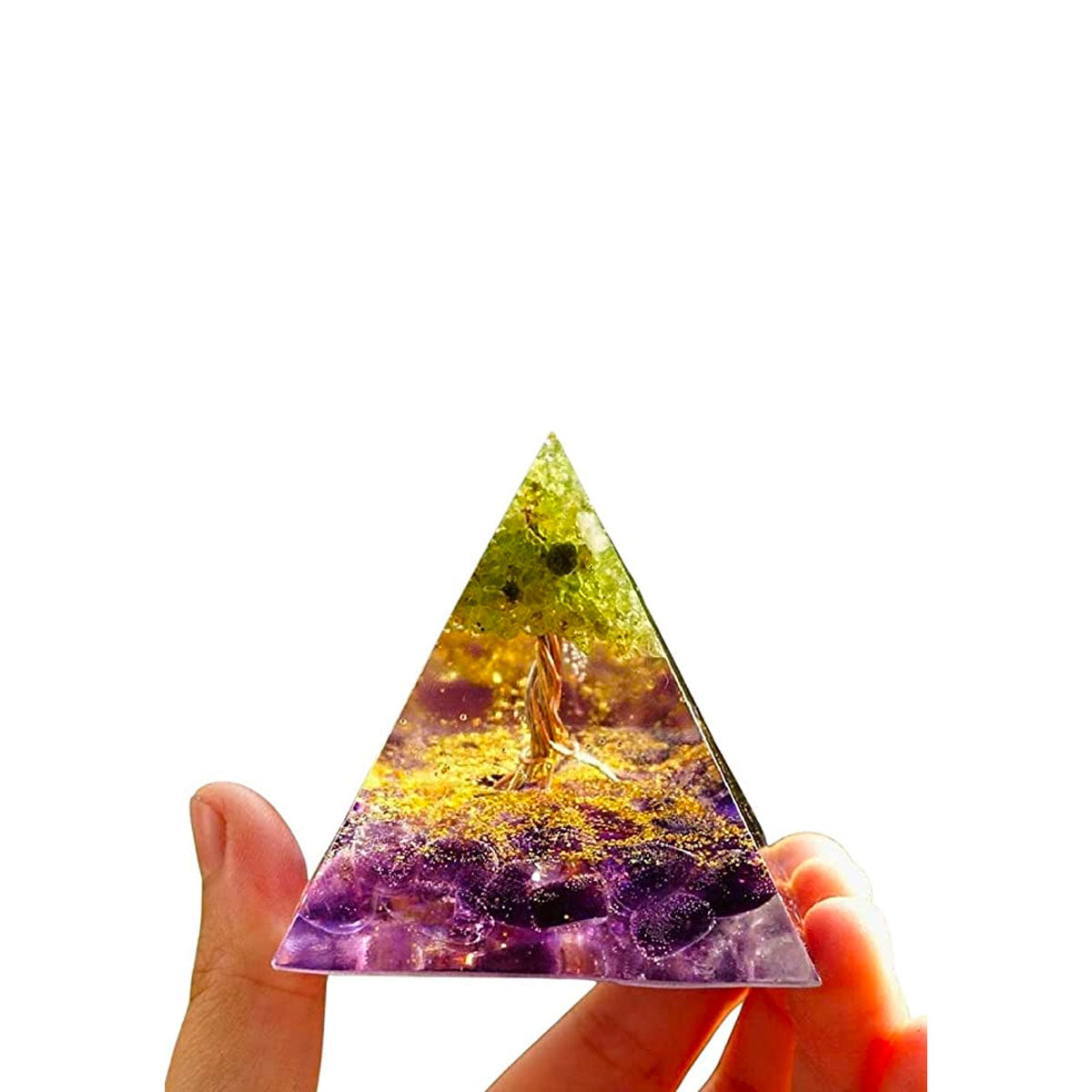 Livets träd - Orgonite Piramide