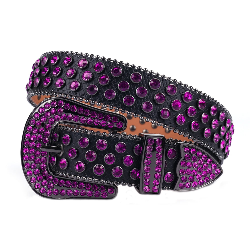 Rhinestone Diamond  Belt