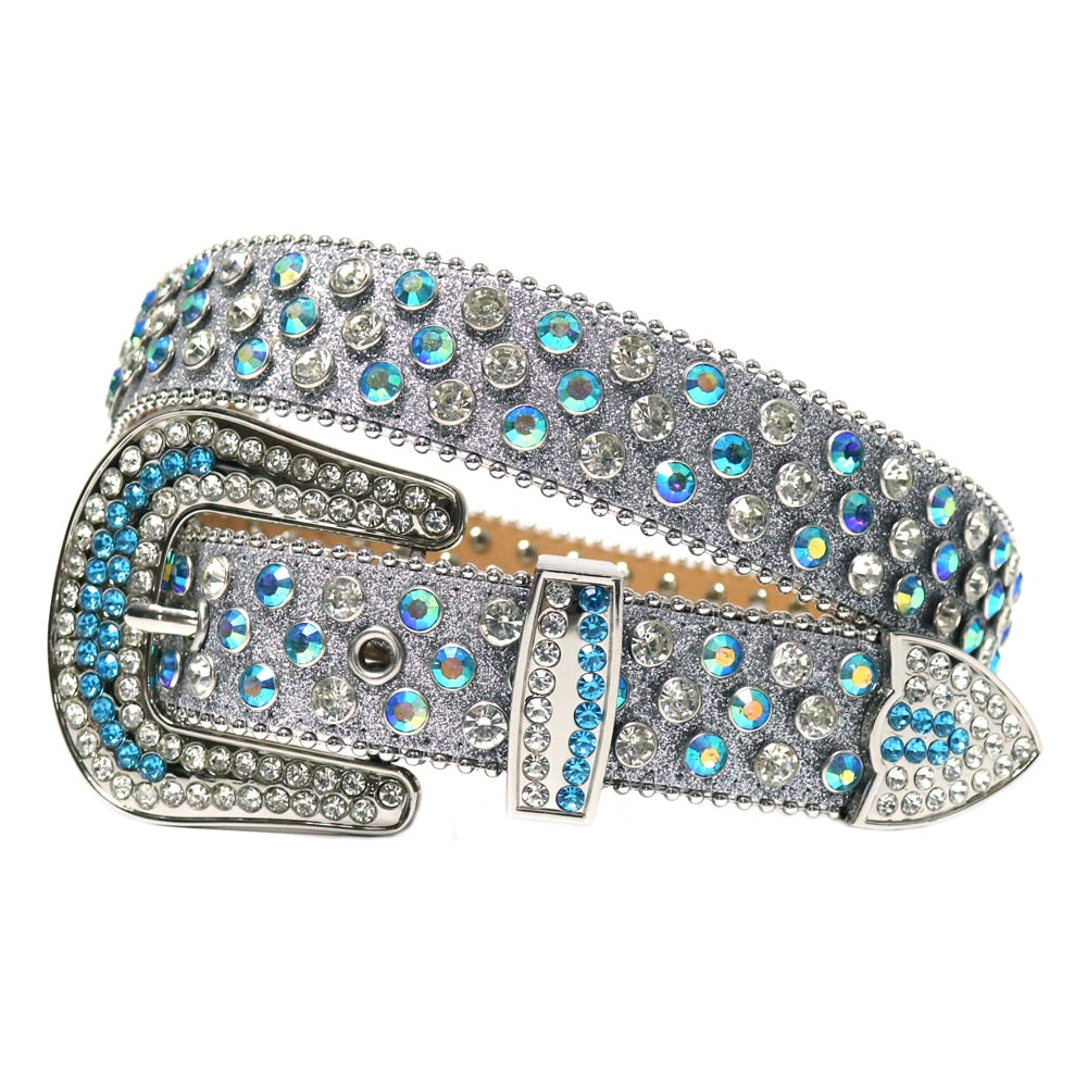 Rhinestone Diamond  Belt