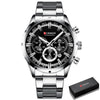 Curren Business Kronograf Klocka