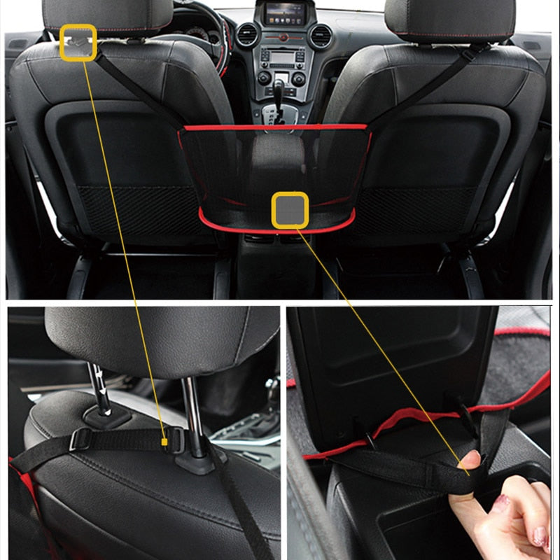 Multi-Function Car Mesh Holder