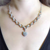 Hjärta Zirconia halsband