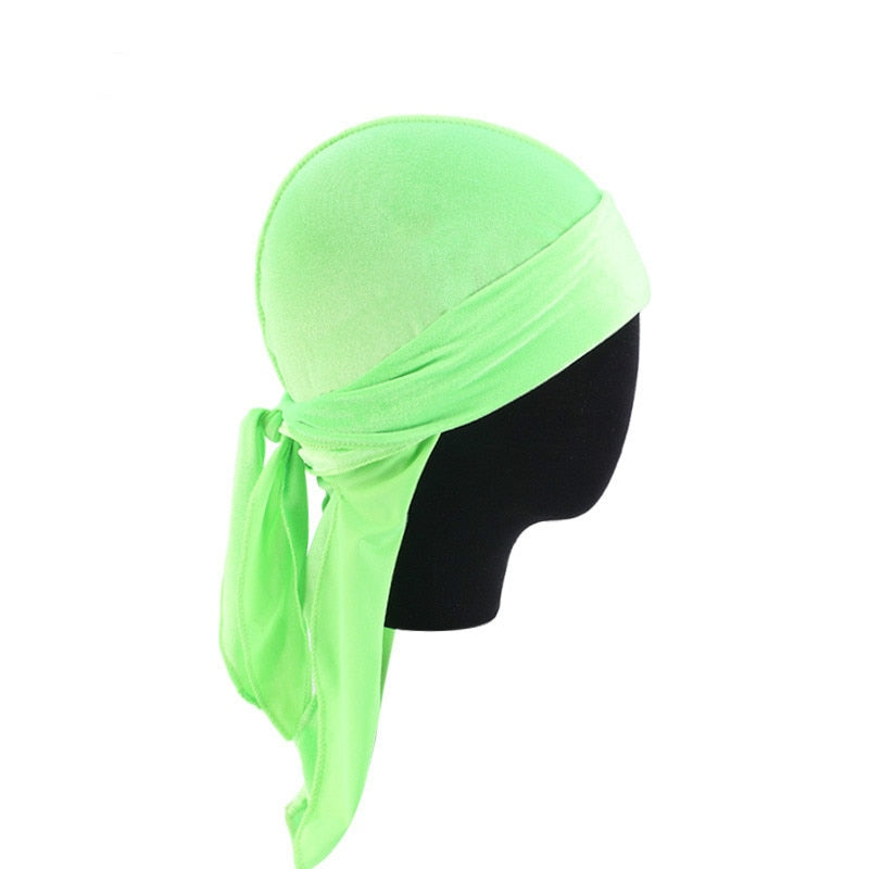 Andningsbar sammet Durag