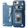 iPhone plånboksfodral i läder