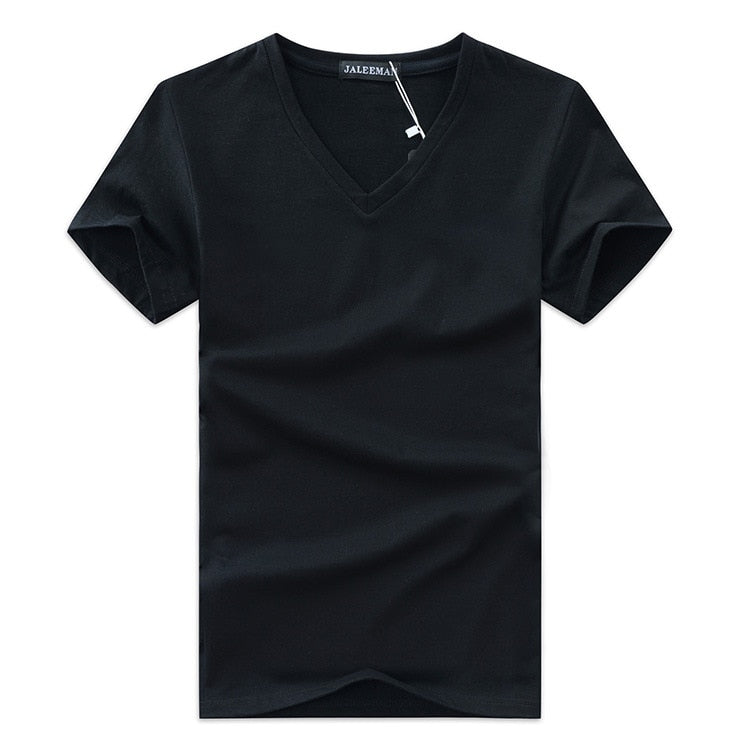 Men's Slim Fit V-Neck T-shirt