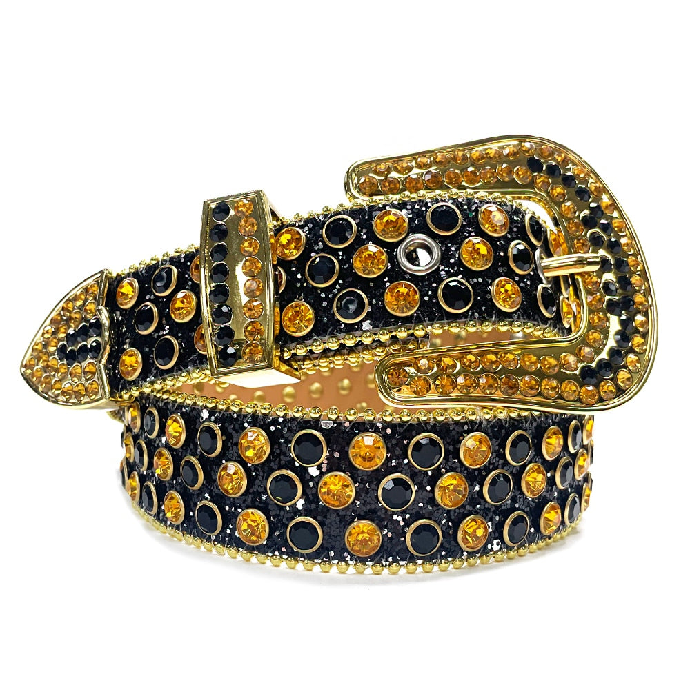 Rhinestone Diamond  Belt