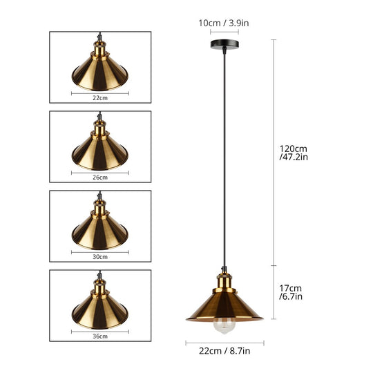 Industriell retrolampa