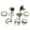 Bohemisk Knävecken Ring Set