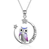 Ge Aldrig Upp Wise Owl Halsband