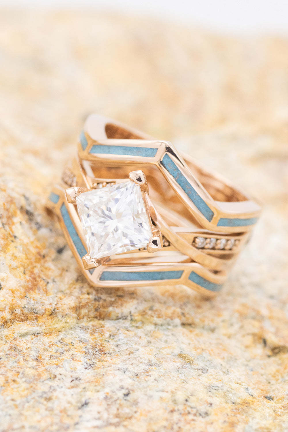 Boho stil trend ring