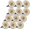 LED solcellsdrivna diskljus