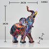 Konst elefant dekoration