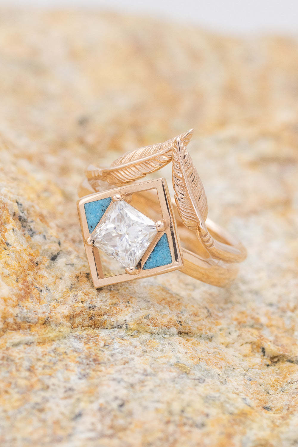 Boho stil trend ring