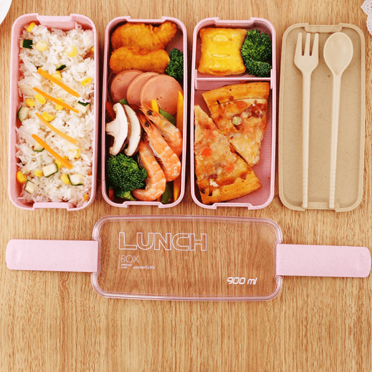 Bento-låda med 3 lager