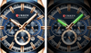 Curren Business Kronograf Klocka