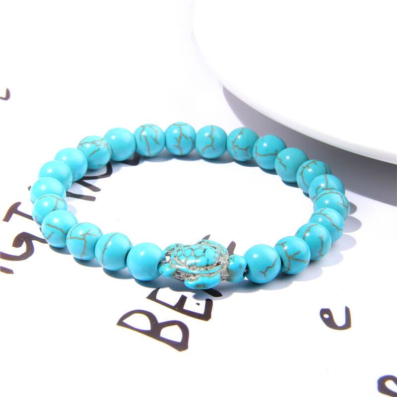 Turkos Beaded Turtle Armband