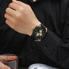 Ultra-tunnt kronografiskt armbandsur