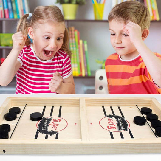 Hockeyspel i trä